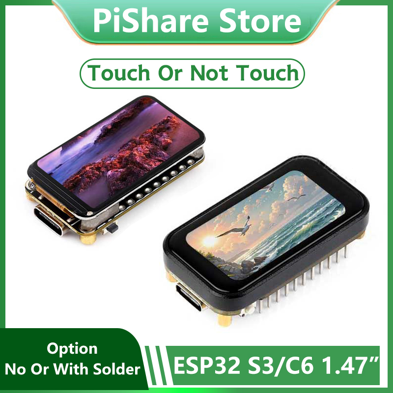 Esp32 C6 - บอร์ดพัฒนา ESP32 C6 ST7789 หน้าจอสัมผัส LCD