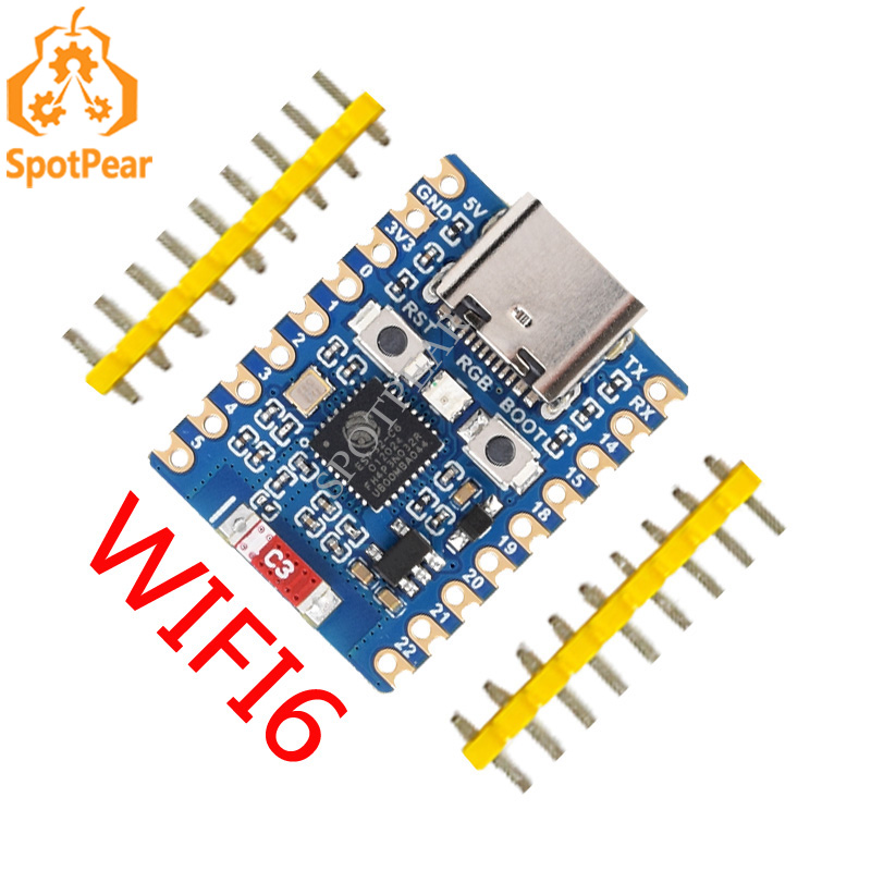 Espressif Esp32 - บอร์ดพัฒนา ESP32 ESP32-C6 มินิบอร์ดพัฒนา ใช้ชิป ESP32-C6FH8