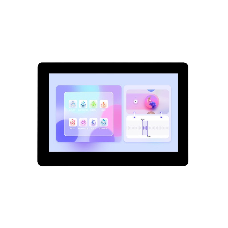 Esp32 Development Board - Waveshare ESP32-S3-Touch-LCD-5 บอร์ดพัฒนาจอแสดงผลแบบสัมผัสขนาด 5 นิ้ว ESP32-S3