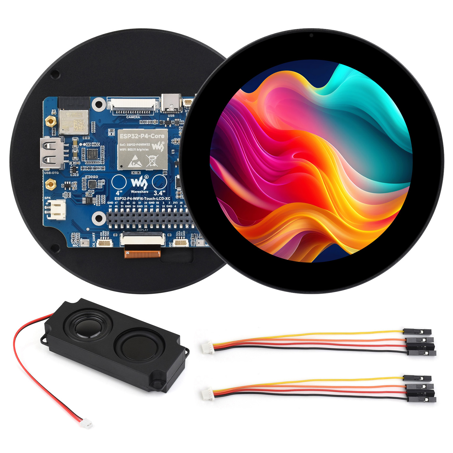 Esp32 Uart Module - ESP32-P4 บอร์ดพัฒนาจอแสดงผลแบบสัมผัสขนาด 3.4/4 นิ้ว, ความละเอียด 800