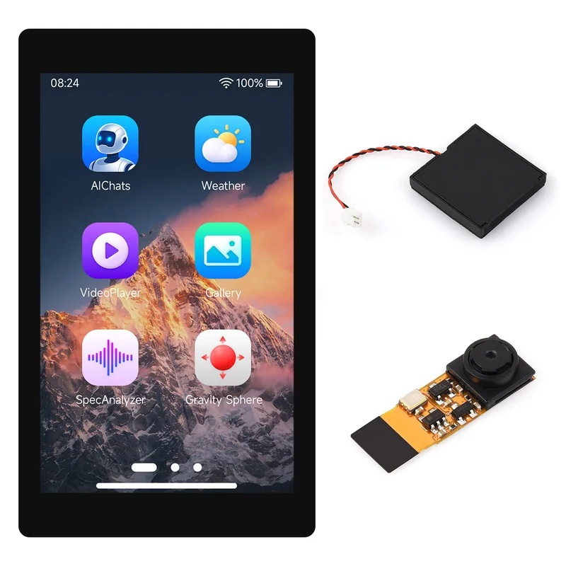 Esp32 P4 - Waveshare ESP32-P4-WIFI6 บอร์ดพัฒนาขนาด 5 นิ้ว พร้อมโมดูลอินพุต/เอาต์พุตเสียงในตัว