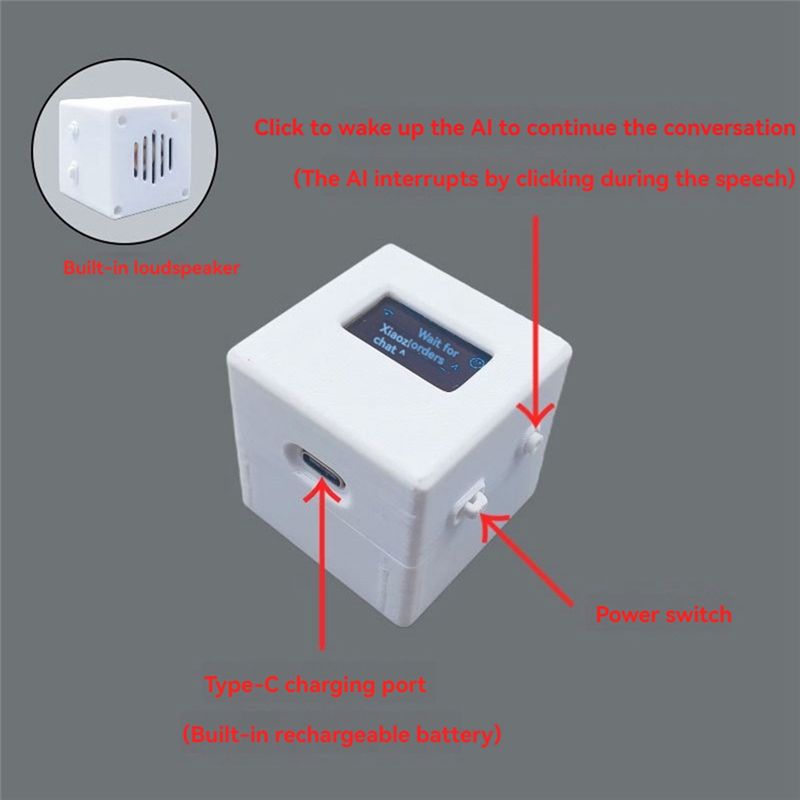 กล่องหุ่นยนต์สนทนาด้วยเสียง AI - Esp32 C3 บทวิจารณ์และราคา