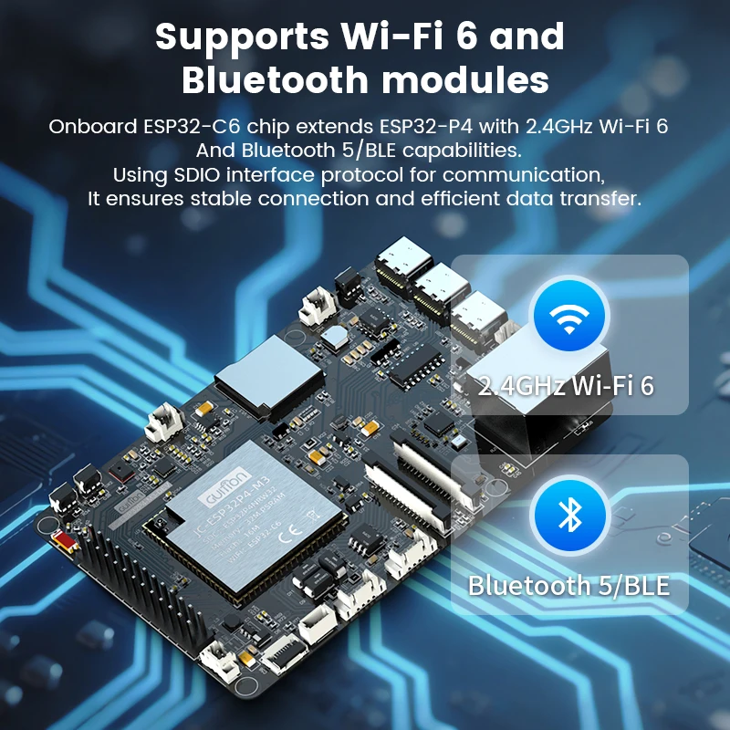บอร์ดพัฒนา JC-ESP32P4-M3-DEV E - Esp32 C6 บทวิจารณ์และราคา