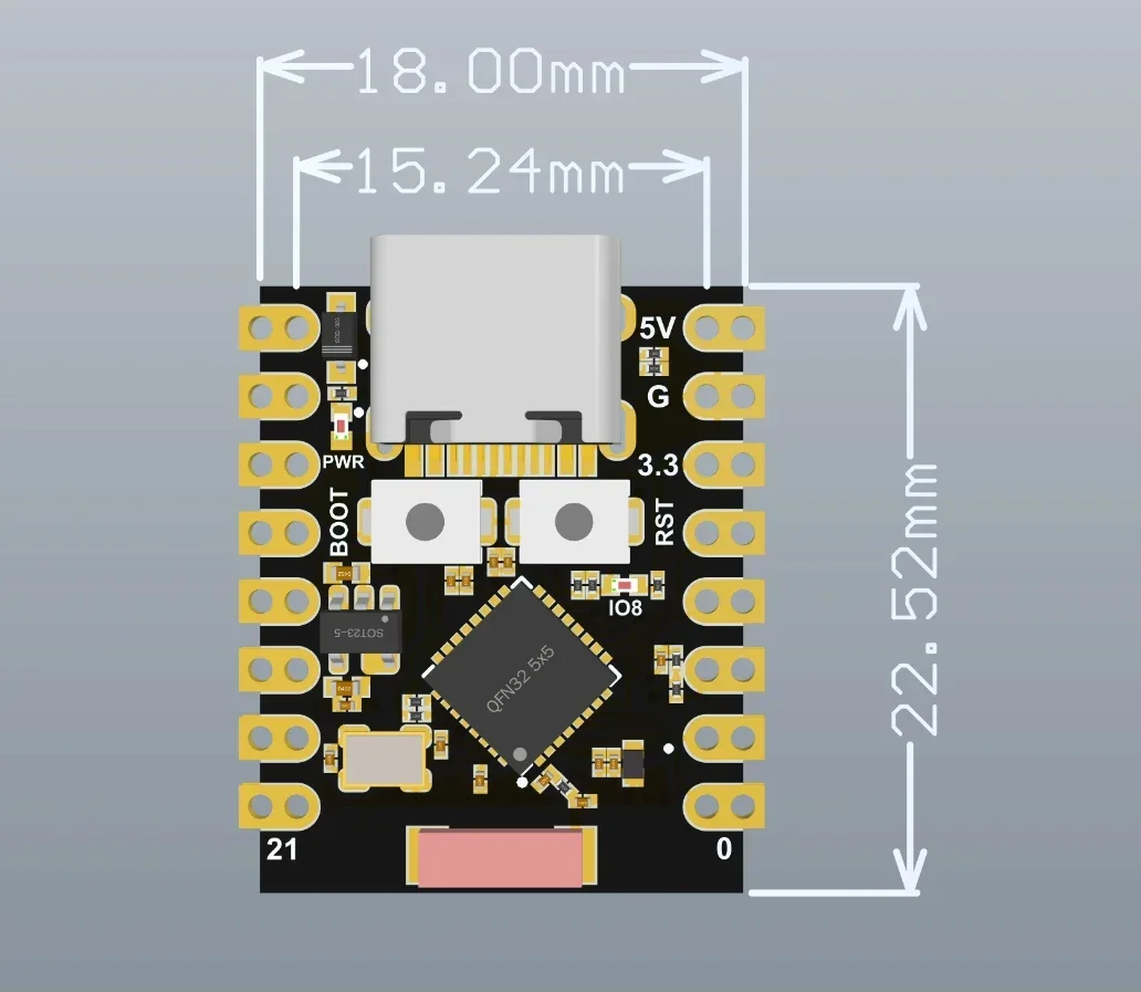 บอร์ดพัฒนามากๆ ESP32-C3 ESP32โ - Esp32 C3 บทวิจารณ์และราคา