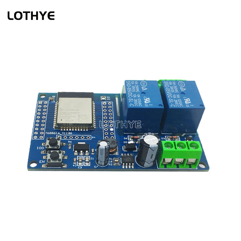 โมดูลรีเลย์ ESP32 แบบสองช่องสั - Espressif Esp32 บทวิจารณ์และราคา