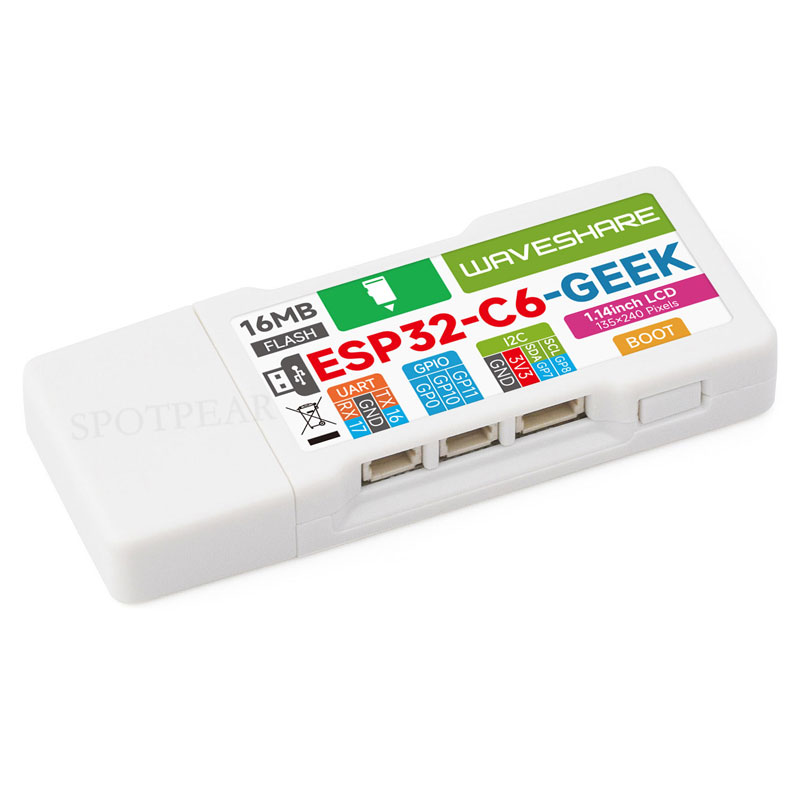 บอร์ดพัฒนา ESP32-C6 GEEK หน้าจ - Esp32 C6 บทวิจารณ์และราคา