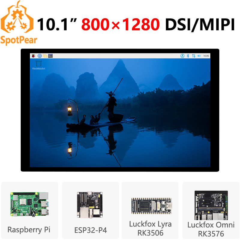Raspberry Pi 10.1 นิ้ว LCD DSI - Esp32 P4 บทวิจารณ์และราคา