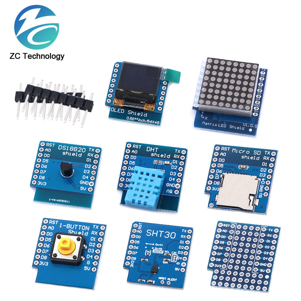D1 Mini ESP8266 ESP-12F CH340G - Esp8266 Nodemcu บทวิจารณ์และราคา