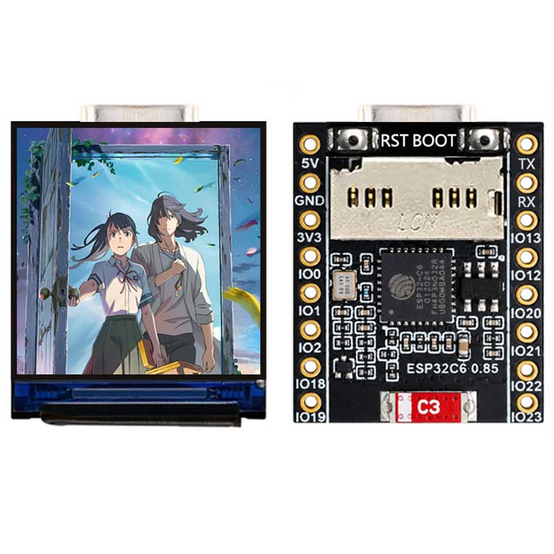 ESP32-C6 0.85 นิ้วจอแสดงผล LCD - Esp32 C6 บทวิจารณ์และราคา