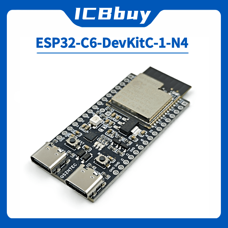 บอร์ด ESP32-C6-DevKitC-1 ชิปปร - Esp32 S2 บทวิจารณ์และราคา