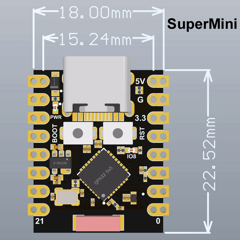 สำหรับบอร์ดพัฒนา ESP32-S3 Supe - Espressif Esp32 บทวิจารณ์และราคา