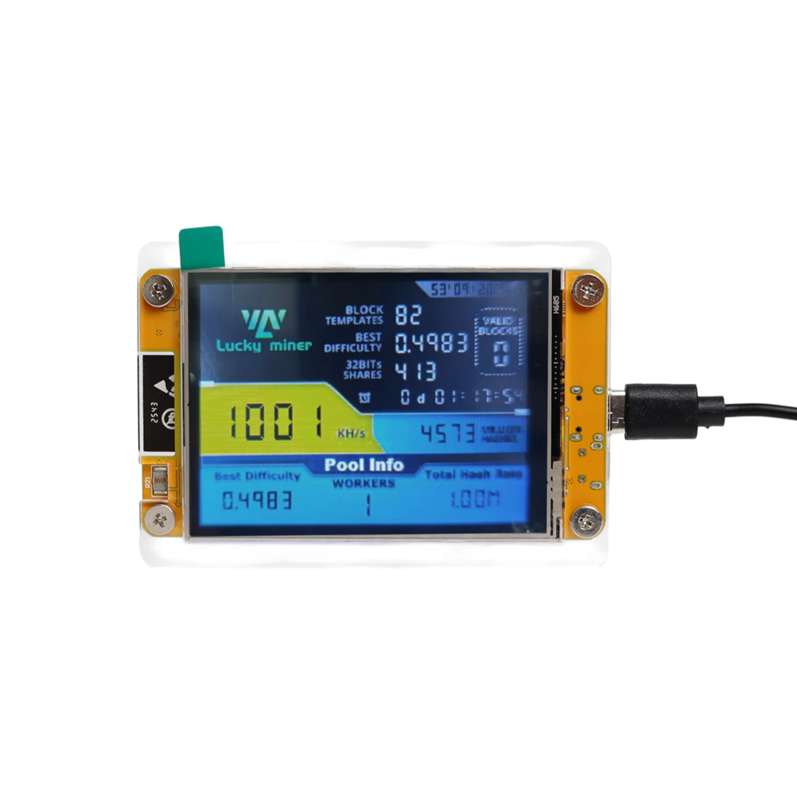 เครื่องขุดบิตคอยน์ Lucky Miner - Espressif Esp32 บทวิจารณ์และราคา