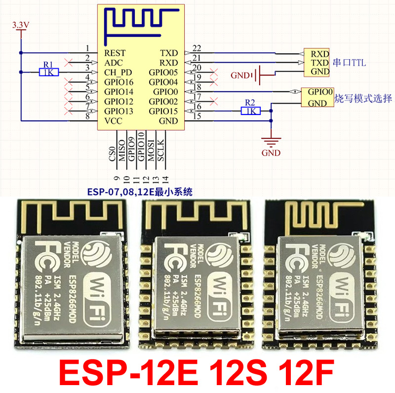 ESP32 ESP-32S ESP-12E ESP-12F  - Esp8266 บทวิจารณ์และราคา
