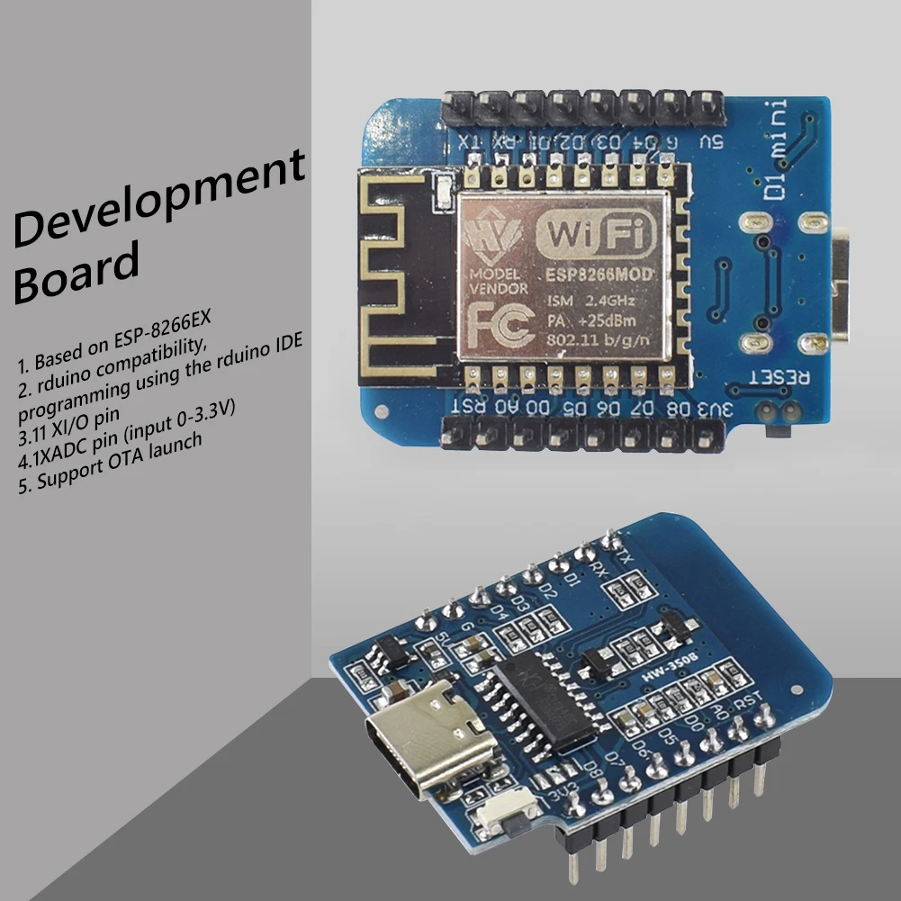 1-10PCS ESP8266 ESP-12F D1 มิน - Esp8266 บทวิจารณ์และราคา