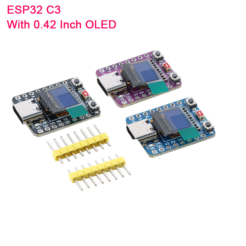 ESP32-C3 หน้าจอ 0.42 นิ้ว OLED - Esp32 C3 บทวิจารณ์และราคา
