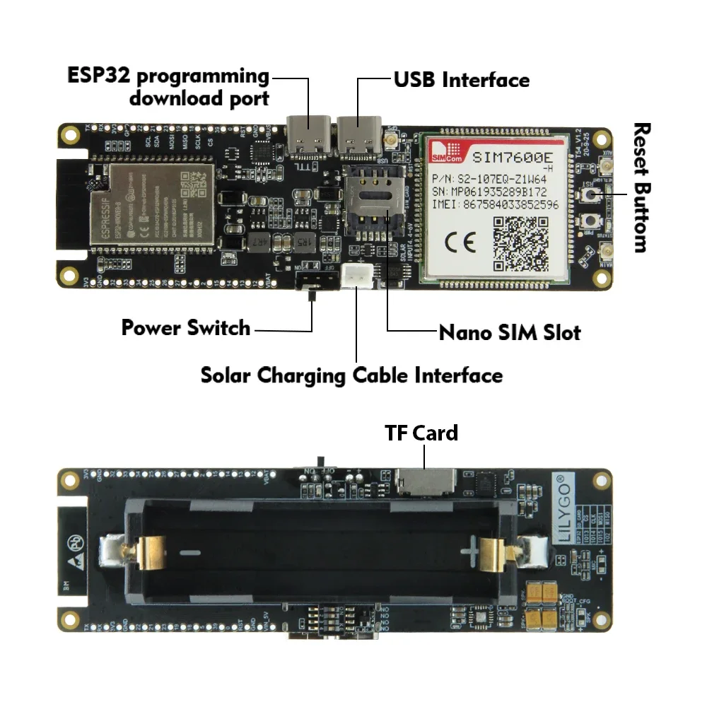 มีสินค้าในสต็อก LILYGO T-SIM76 - Esp32 Development Board บทวิจารณ์และราคา