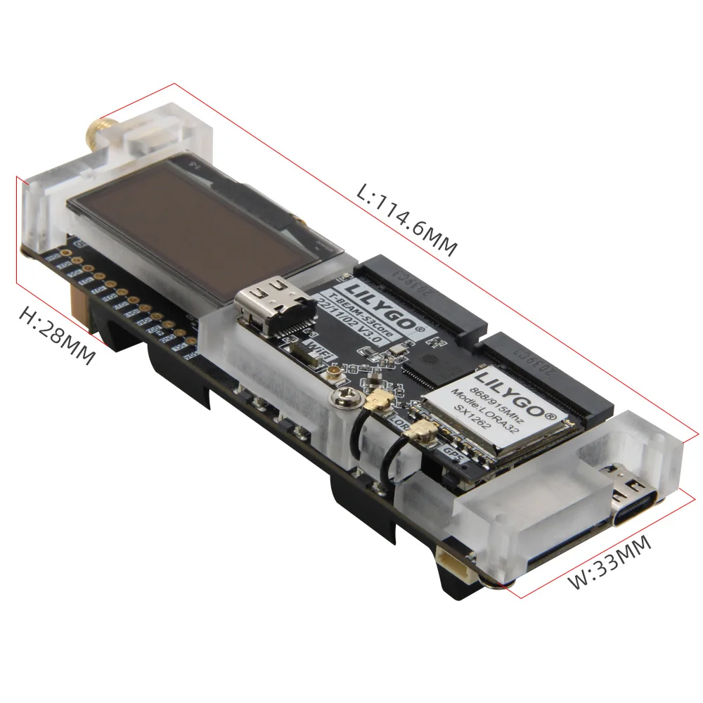 บอร์ดพัฒนา LILYGO SoftRF T-Bea - Esp32 Development Board บทวิจารณ์และราคา