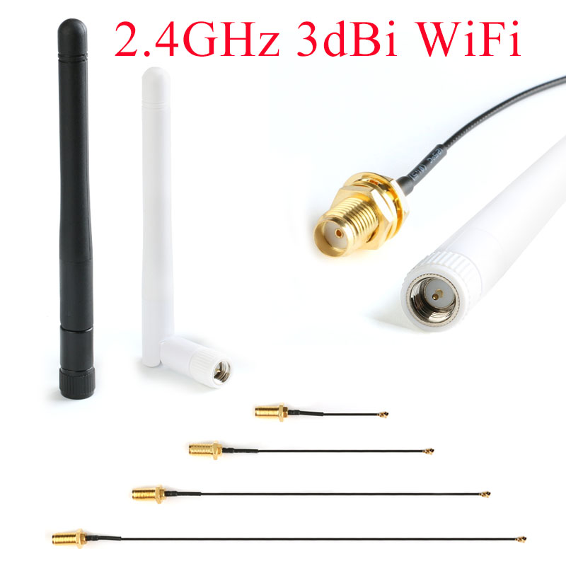2.4GHz 3dBi WIFI 2.4G เสาอากาศ - Esp8266 บทวิจารณ์และราคา